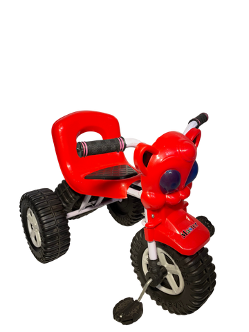 Shark Red LED Tricycle for Toddlers - (2-5 Years)