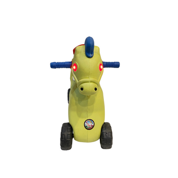 Kids Riding Buggy Horse